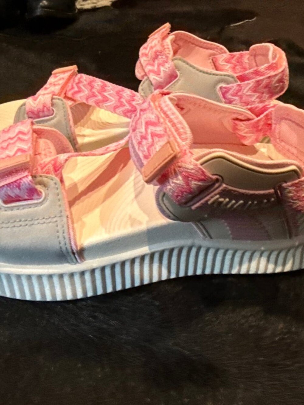 Kuailu Sandals Women’s Orthopedic Plantar Fasciitis Support Sz 8.5 Pink Walking - Picture 3 of 7